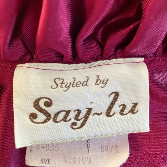 Luxury Robe Velvet Satin Vintage Old Hollywood 1930’s Style Victorian Edwardian - Picture 12 of 16